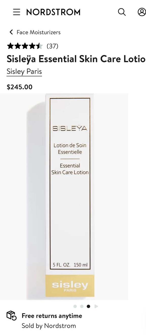 Sisley Paris Sisleÿa Essential Skin Care Lotion 5 oz/150 ml. Authentic! Sealed. - Picture 7 of 14